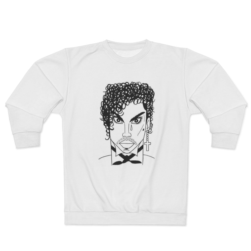 MR. ROGERS  (WHITE)  ..  AOP Unisex Sweatshirt