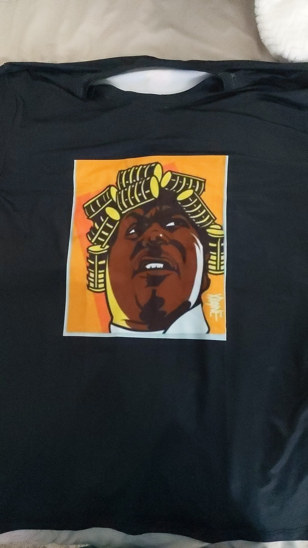 big worm (BLACK) .. All Over Print UNISEX T-Shirt