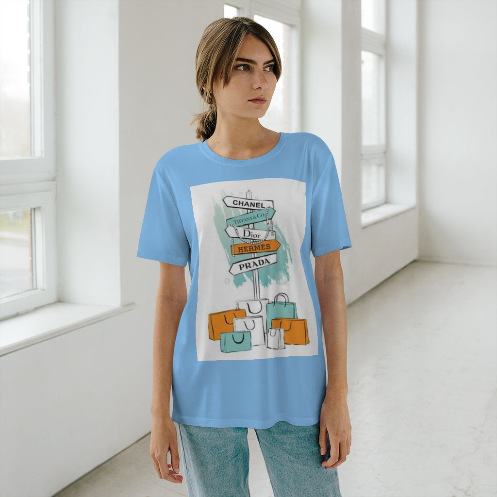 Directions on Fashion (Baby Blue) .. All Over Print UNISEX T-Shirt