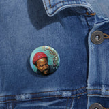 MUSICAL MARV.. Custom Pin / Button