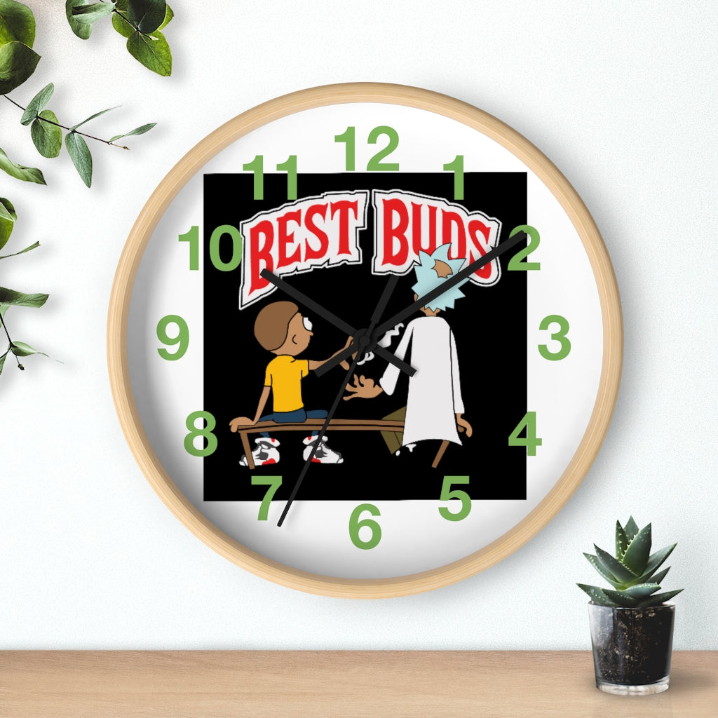 BEST BUDS Wall clock