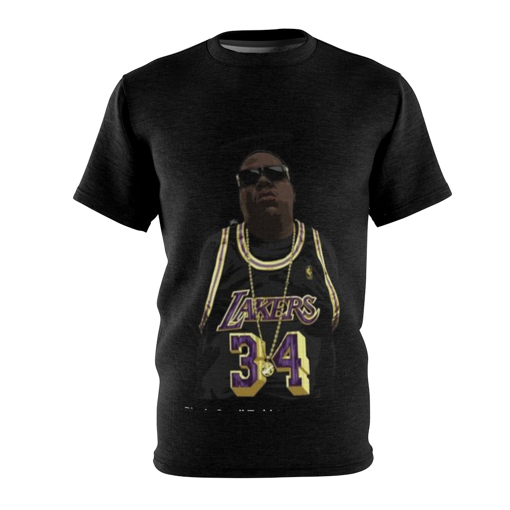 BIG LAKER .. (BLACK) ..  All Over Tee