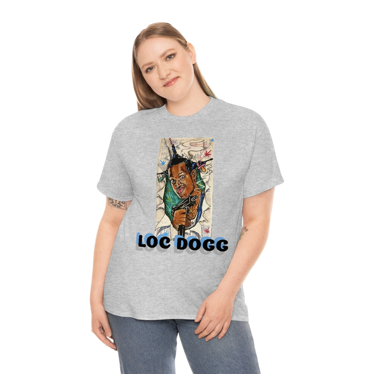 LOC DOGG Unisex Heavy Cotton Tee