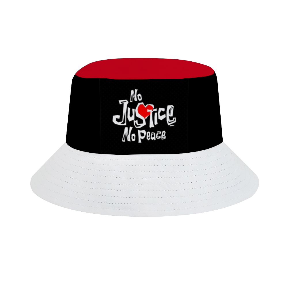 NO JUSTICE NO PEACE All Over Print Bucket Hat