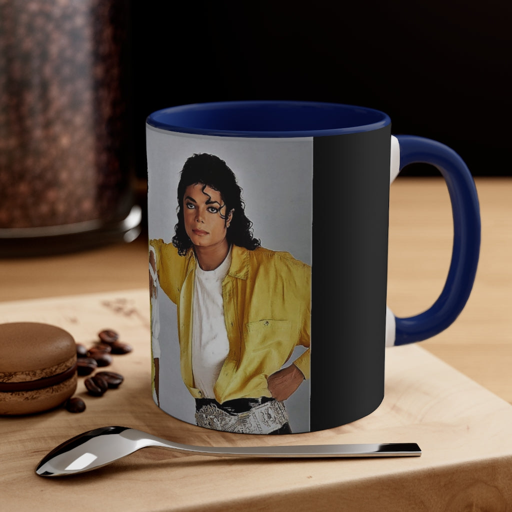 MJ vs MJ Accent Coffee Mug, 11oz