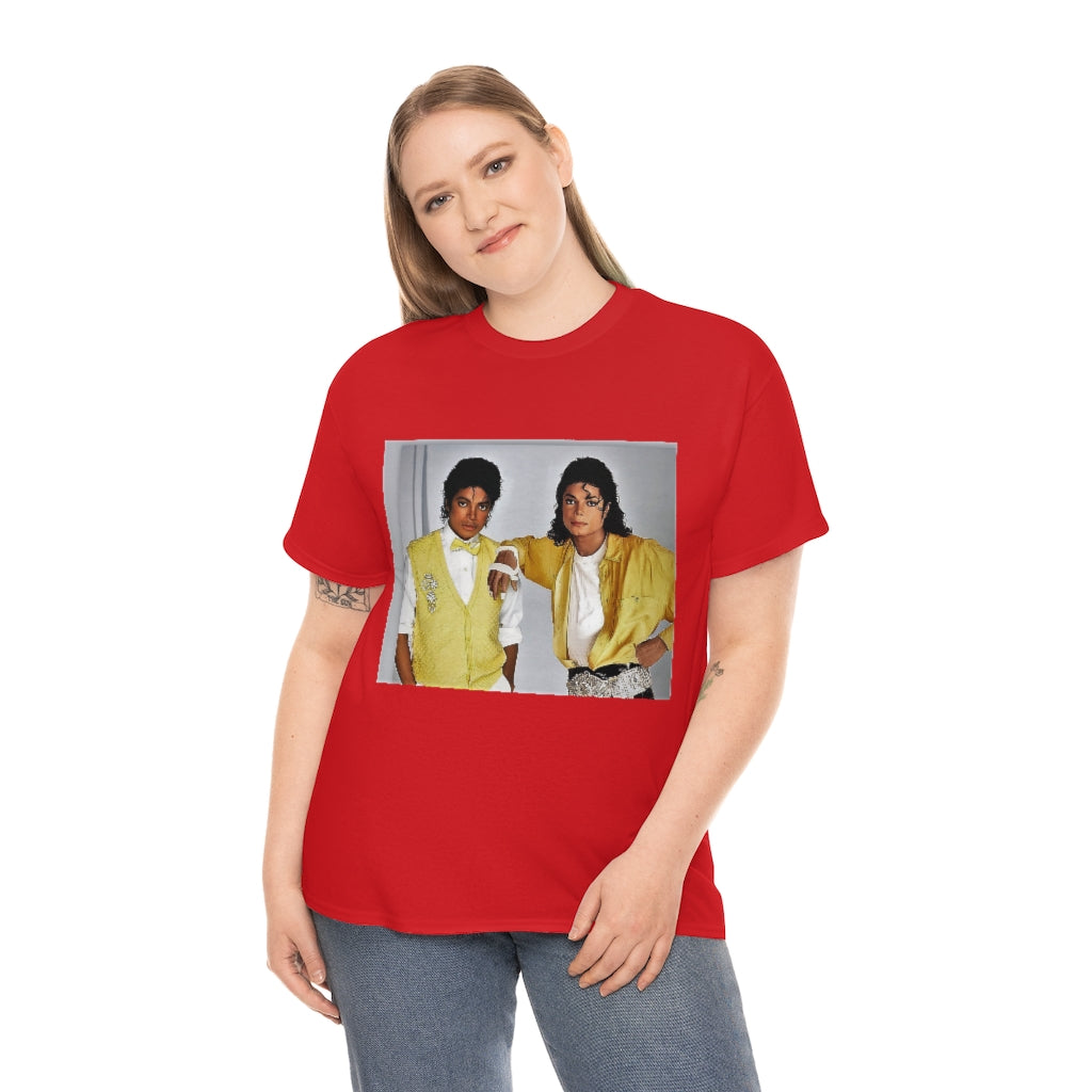 Michael meets MJ Unisex Heavy Cotton Tee