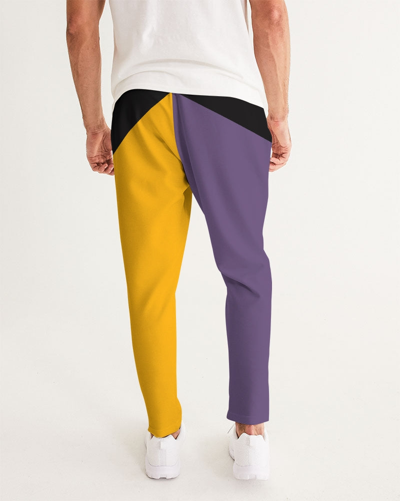 Pop Elements On Purple Men's Joggers