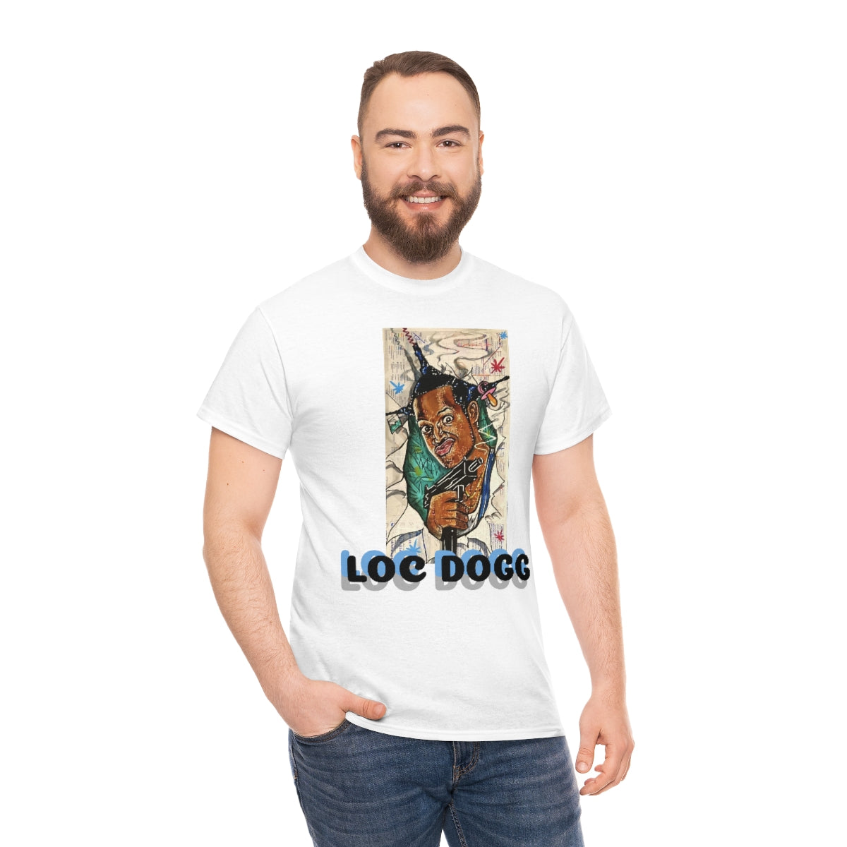 LOC DOGG Unisex Heavy Cotton Tee