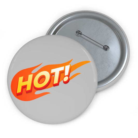 HOT (SILVER) ! Custom Pin / Button