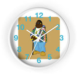 THROWBACK BABY BLUE COO Wall clock