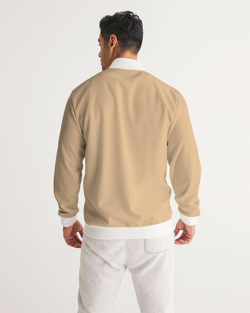 Neutral Color Men's Track Jacket