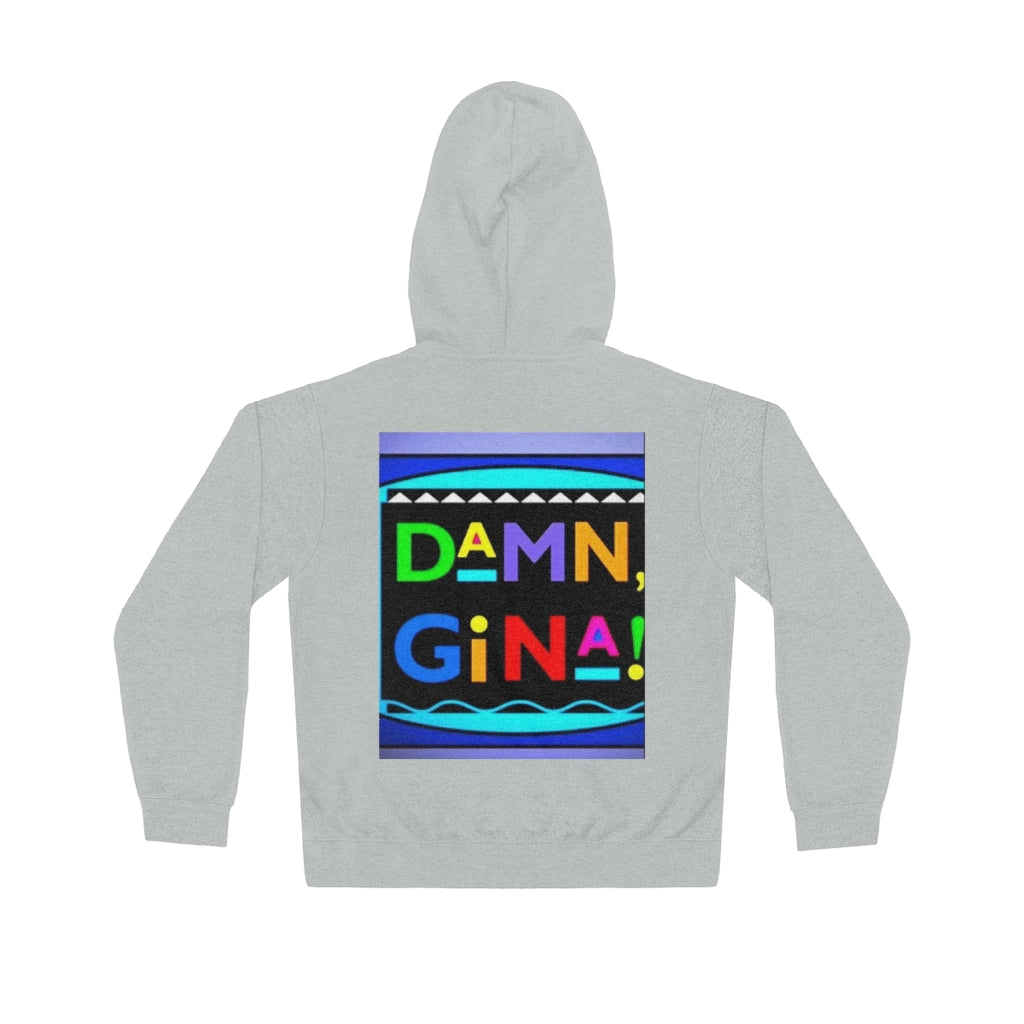 DAMN GINA FULL COVER Unisex Lightweight Hoodie