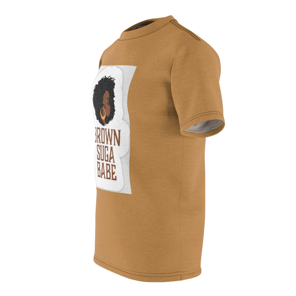 BROWN SUGA BABE All Over Tee