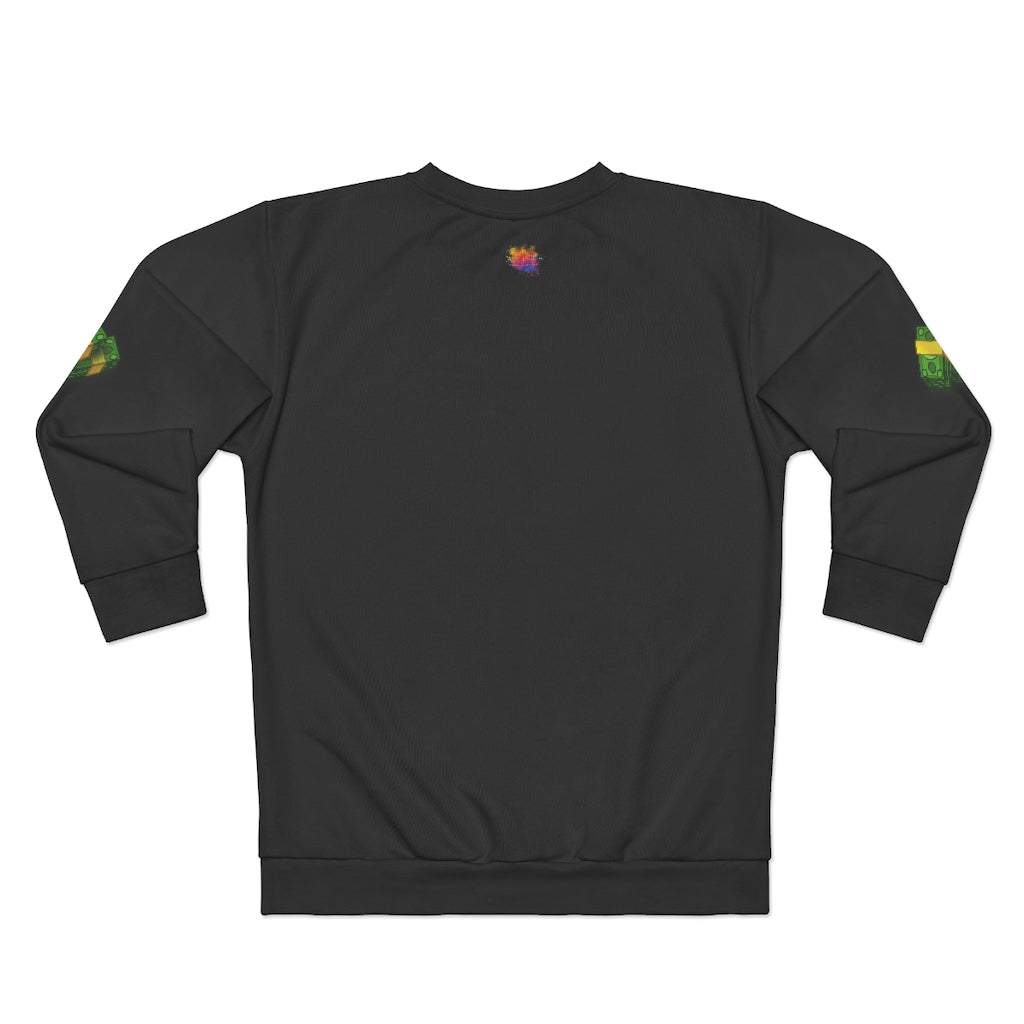 CASHOLA (BLACK) AOP Unisex Sweatshirt