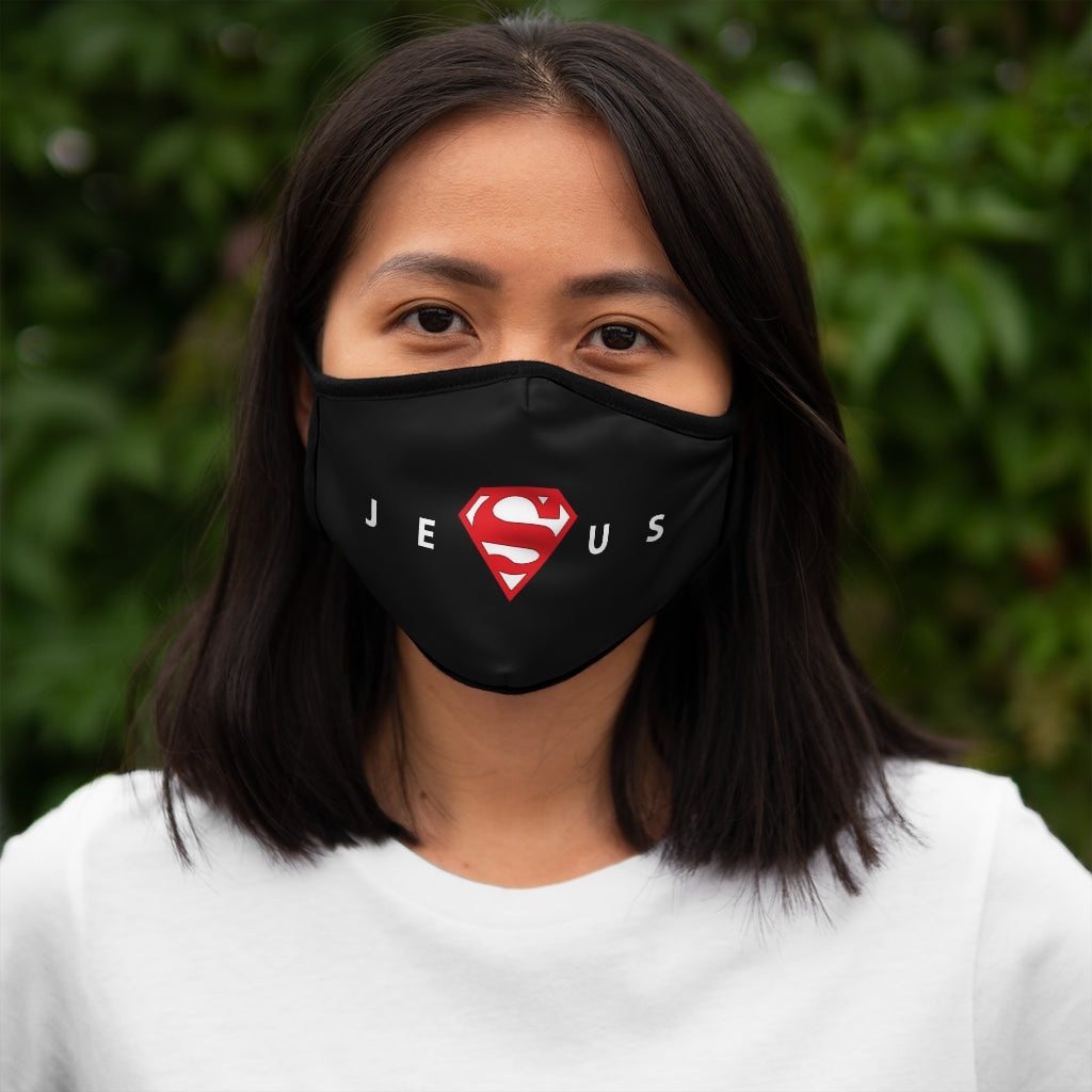 SUPER J  Fitted Polyester Face Mask