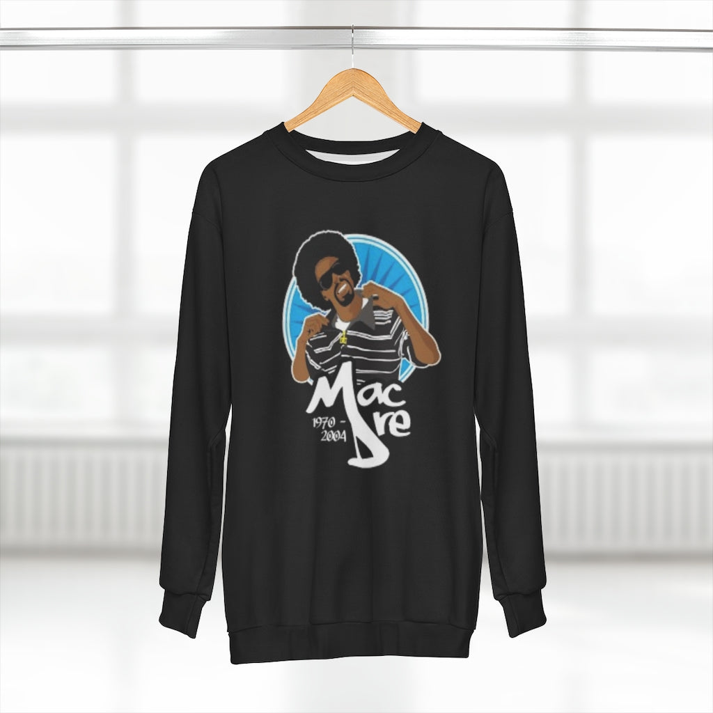 FROM THE BAY MAC DRE' .. (BLACK)  ..  AOP Unisex Sweatshirt