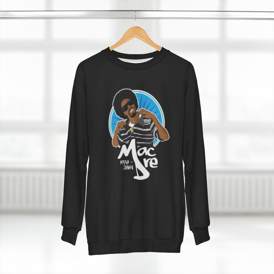 FROM THE BAY MAC DRE' .. (BLACK)  ..  AOP Unisex Sweatshirt