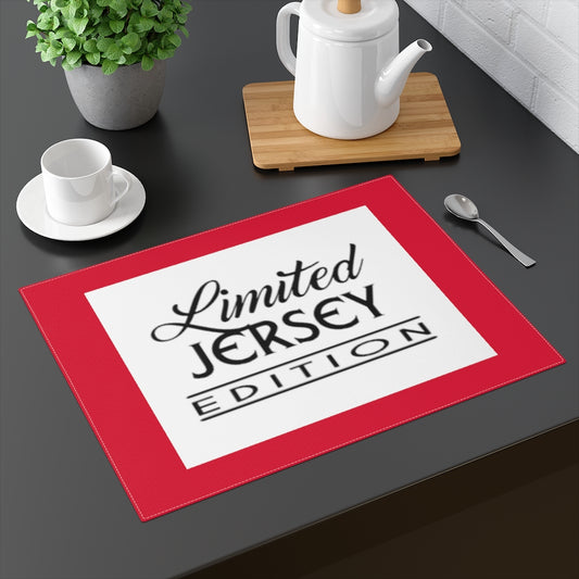 Limited Jersey Edition Red Placemat