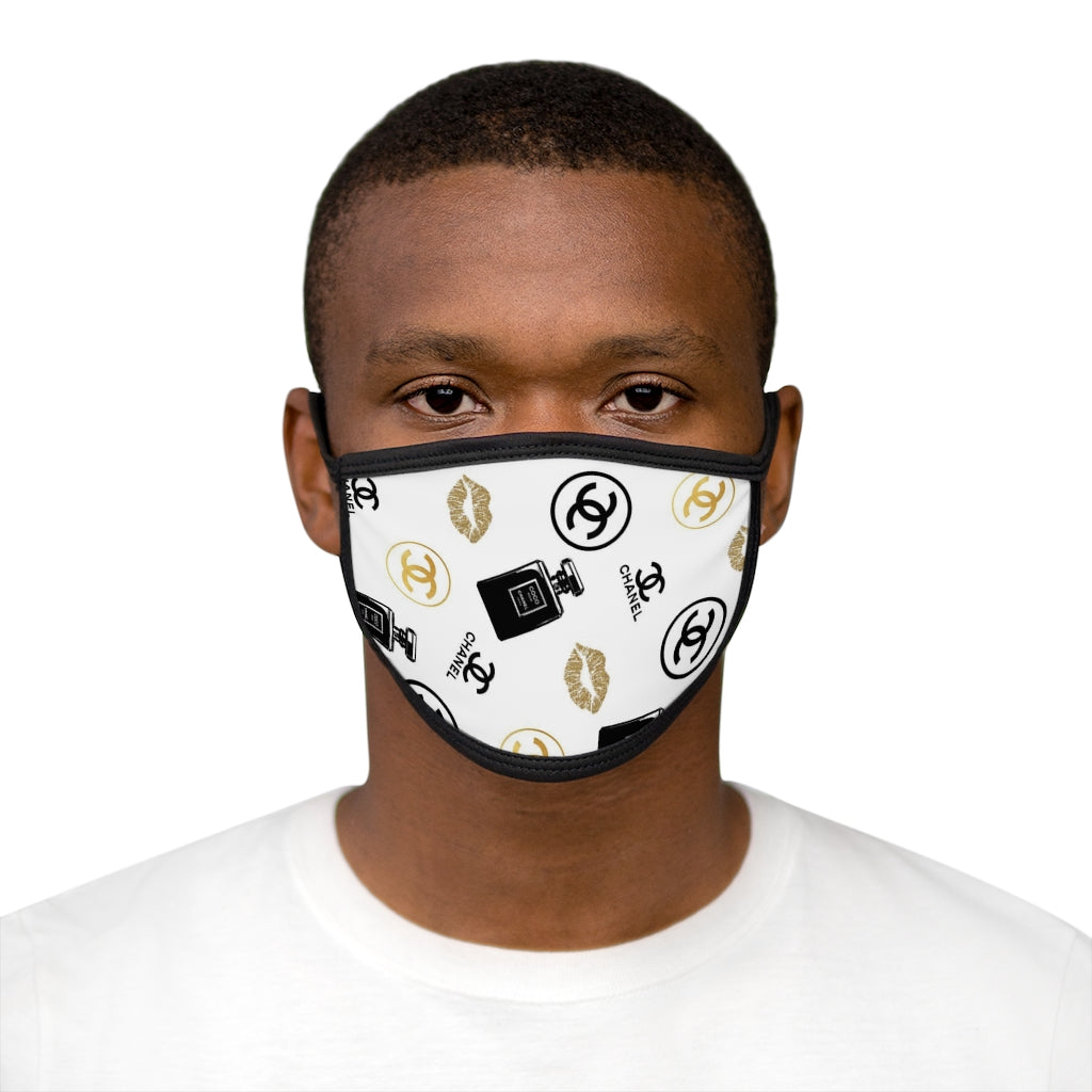 throwblack & gold COUTURE -Fabric Face Mask