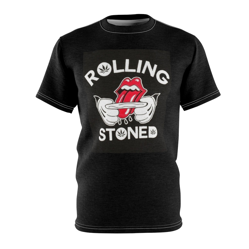 ROLLIN' STONED ..  All Over Tee