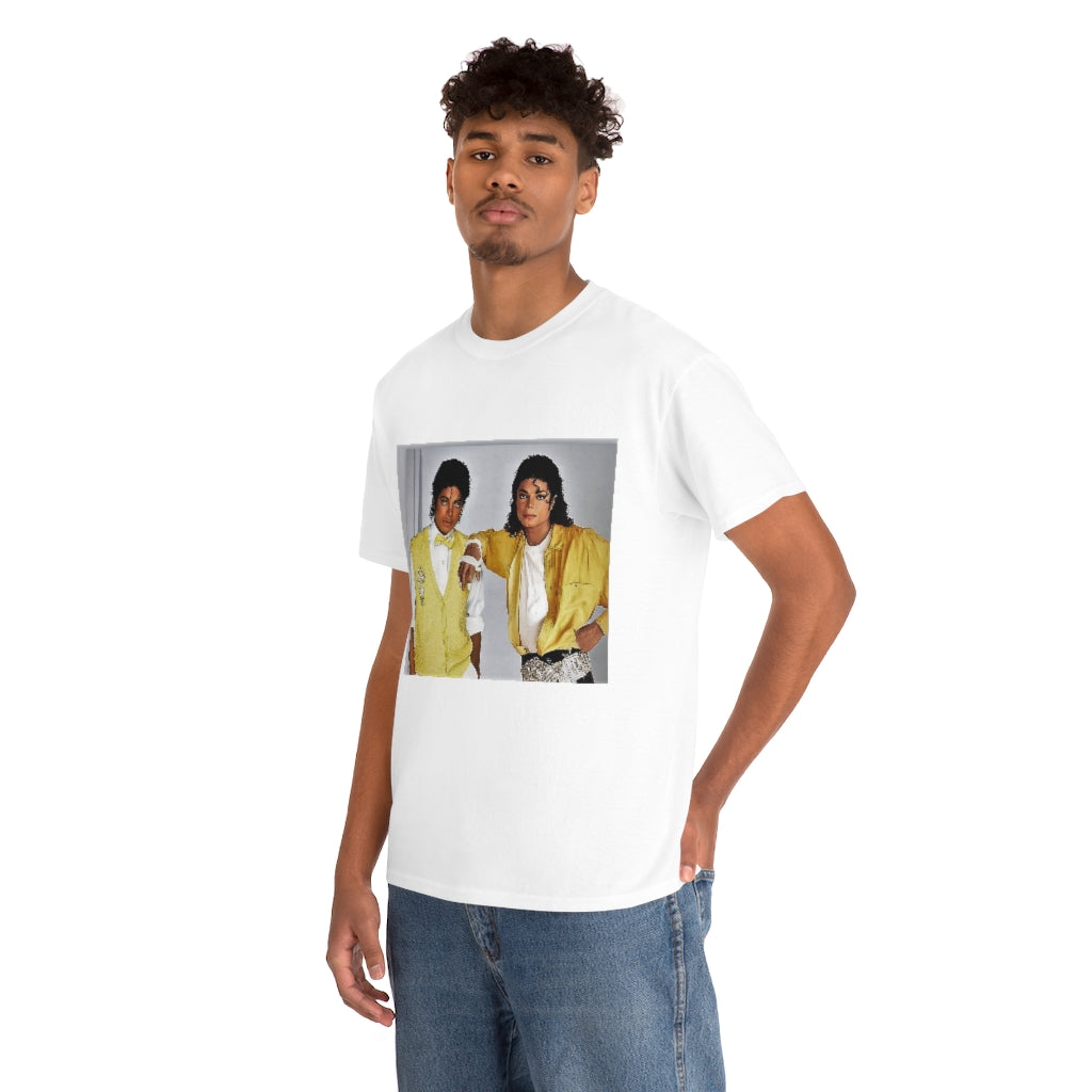 Michael meets MJ Unisex Heavy Cotton Tee