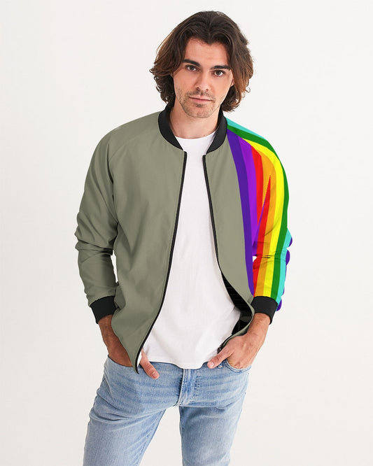 Olive Tree Men's Bomber Jacket