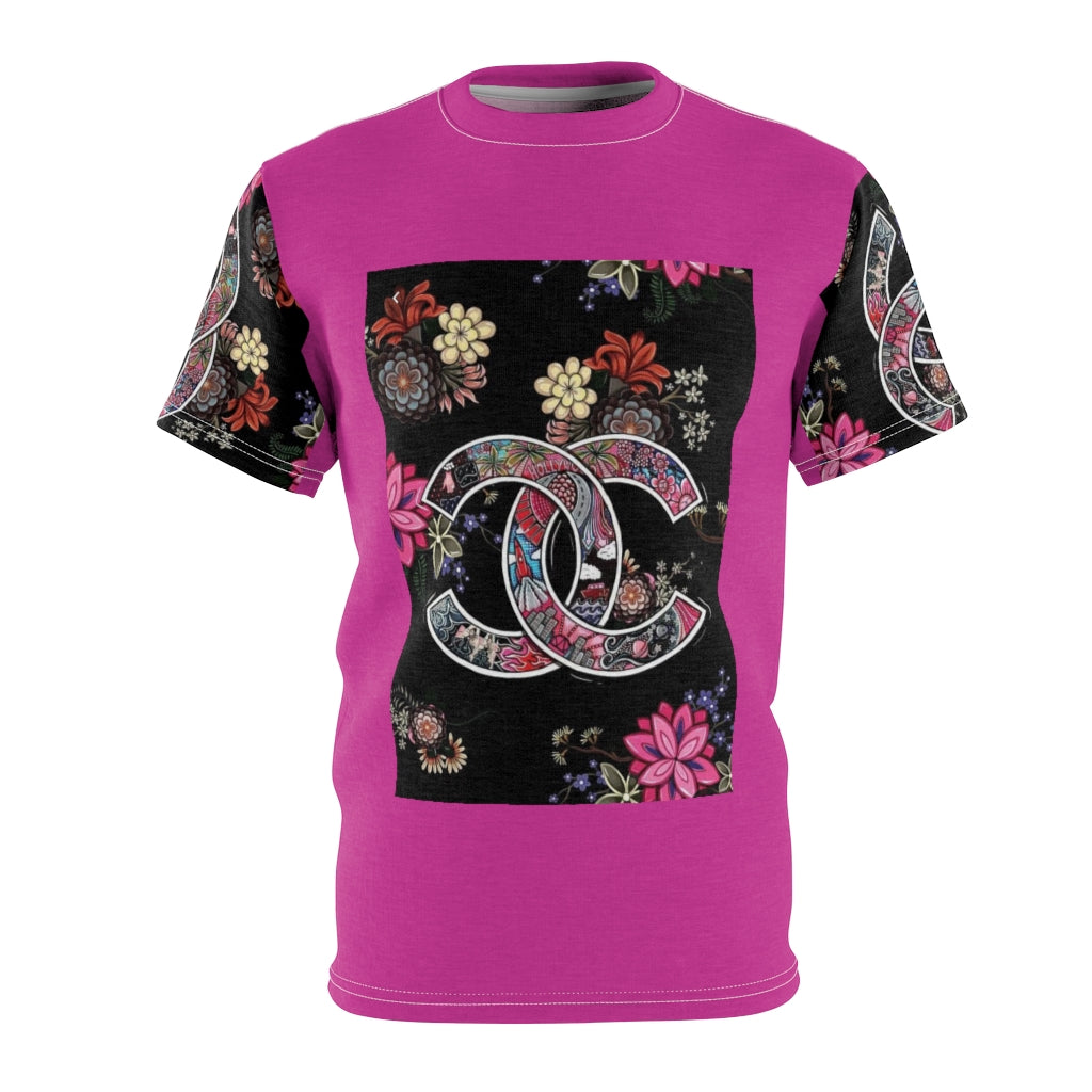 FLOWERS OF COUTURE  ( LAVENDAR ) ..  All Over Tee