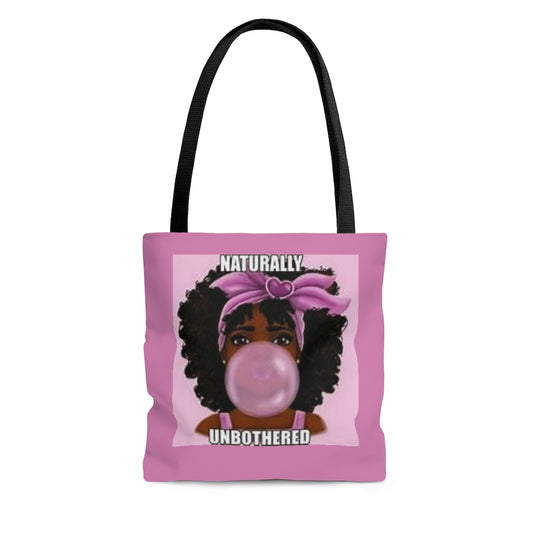 Naturally U Pink Tote Bag