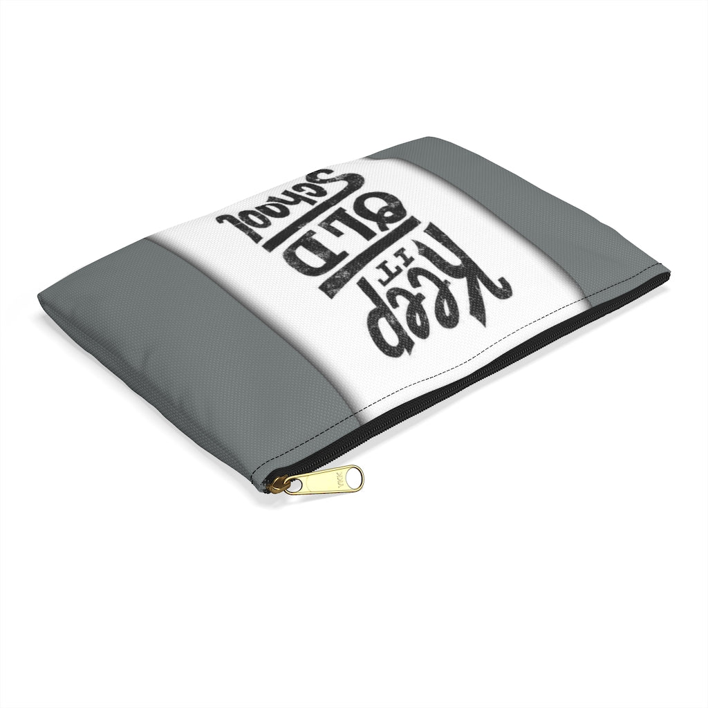 KEEP IT OLD SCHOOL gray Accessory Pouch