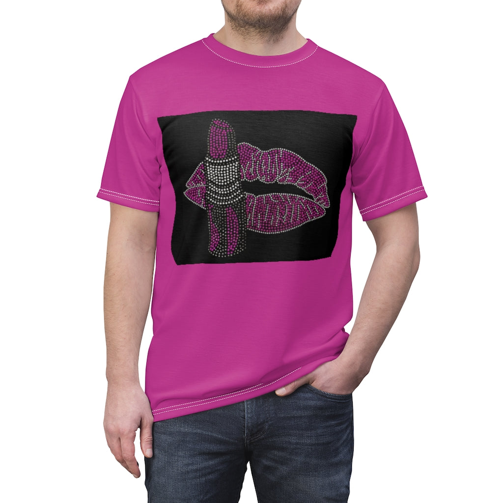 Fuschia Kiss All Over Tee