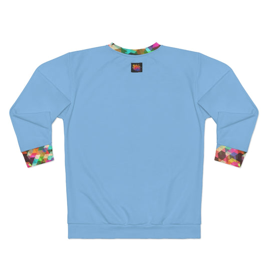 jUST pOPPIN' (BLUE)  ..  AOP Unisex Sweatshirt