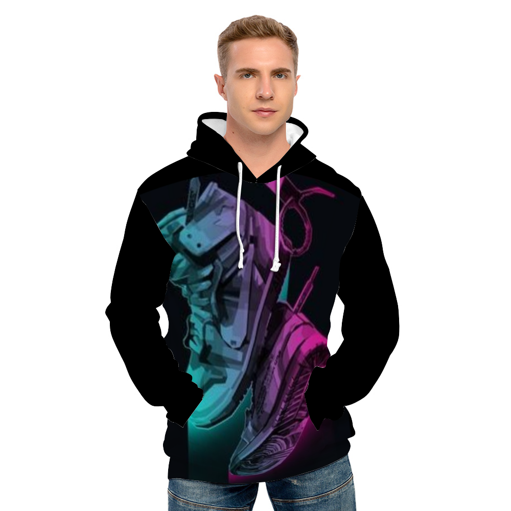 That Glow Unisex All Over Print Hoodie with Pockets