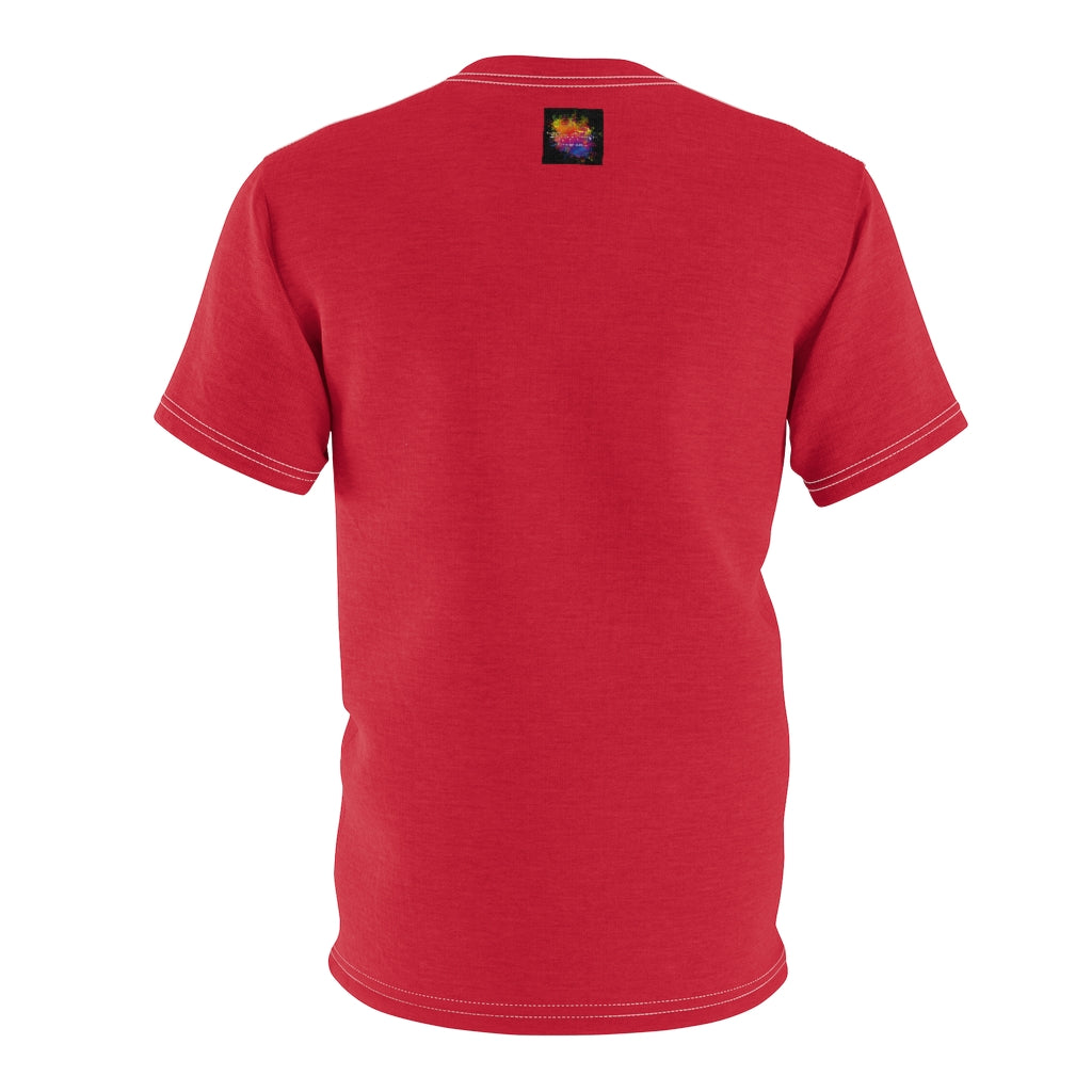 LOUIE ROSE' RED TEE! ..  All Over Tee