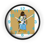 THROWBACK BABY BLUE COO Wall clock