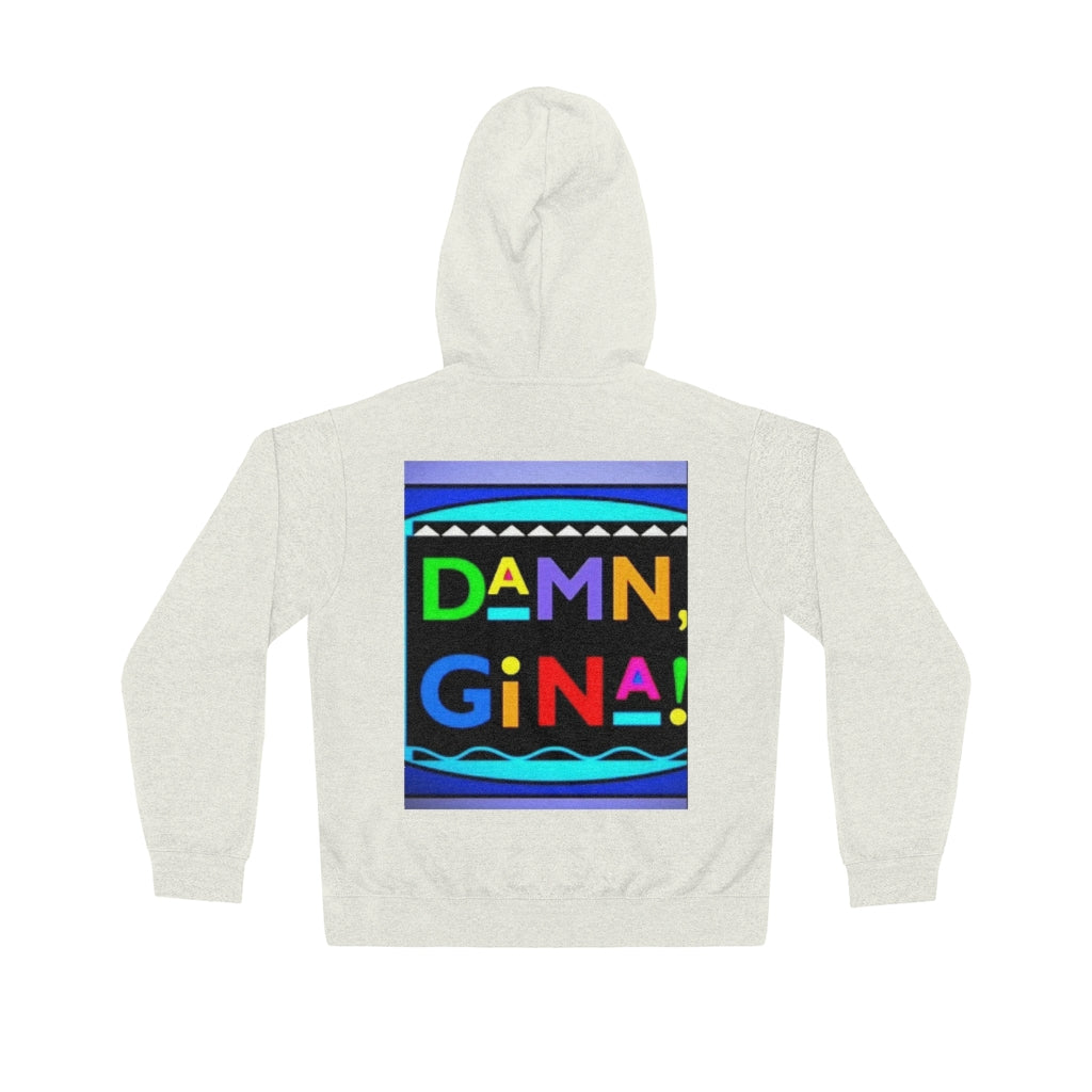 DAMN GINA FULL COVER Unisex Lightweight Hoodie