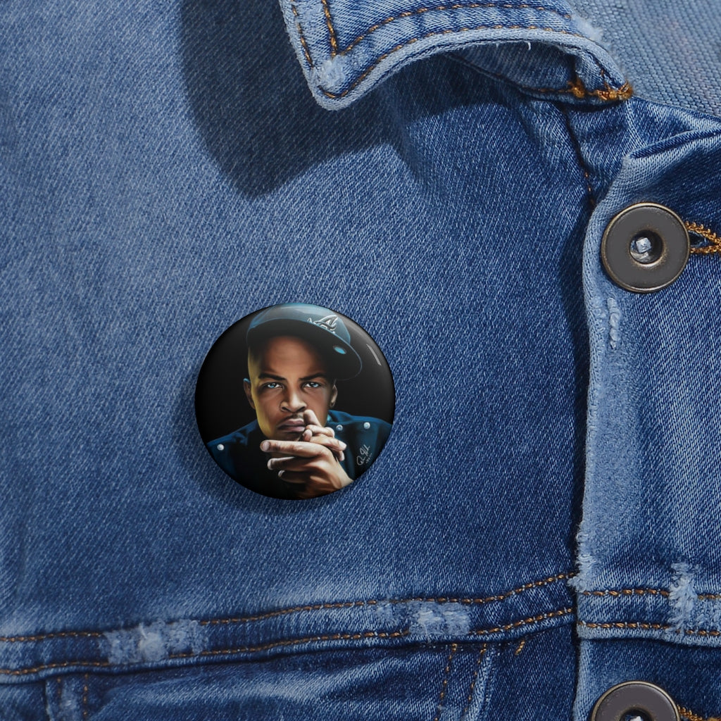 RUBBERBAND MAN .. Custom Pin / Button