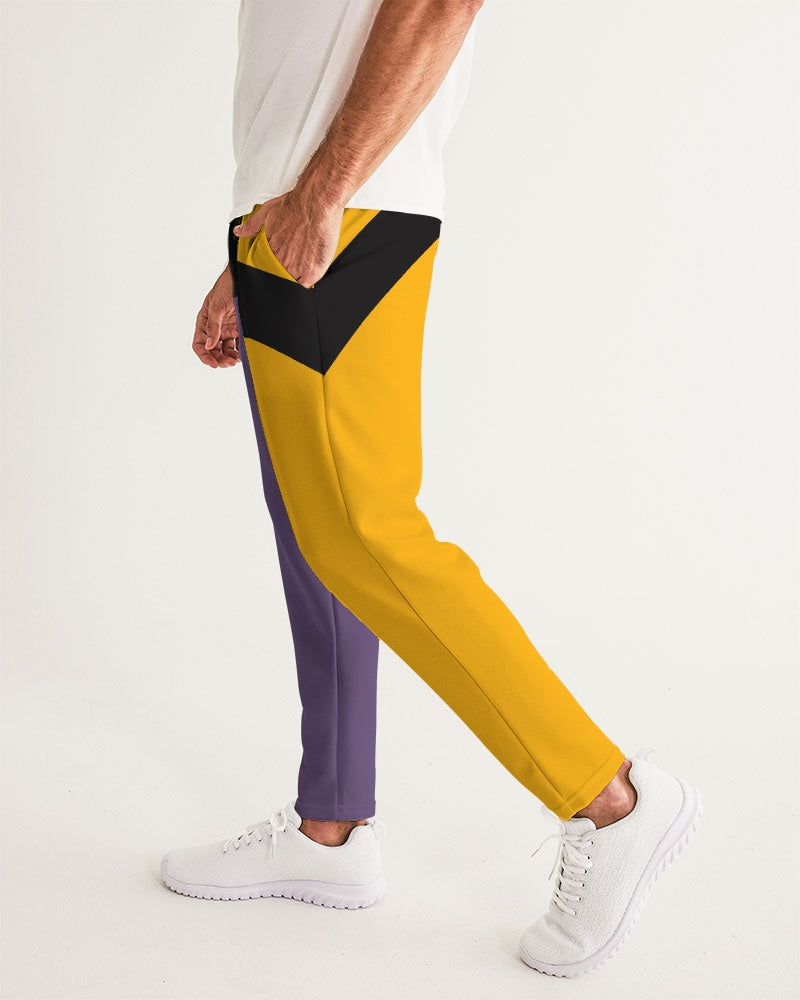 Pop Elements On Purple Men's Joggers