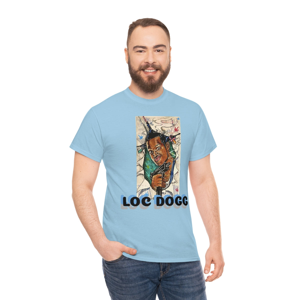 LOC DOGG Unisex Heavy Cotton Tee