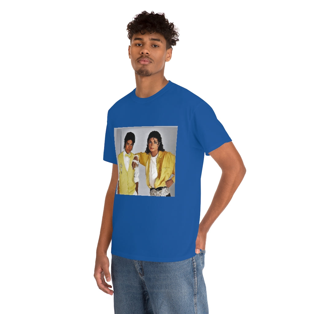 Michael meets MJ Just Blue Unisex Heavy Cotton Tee