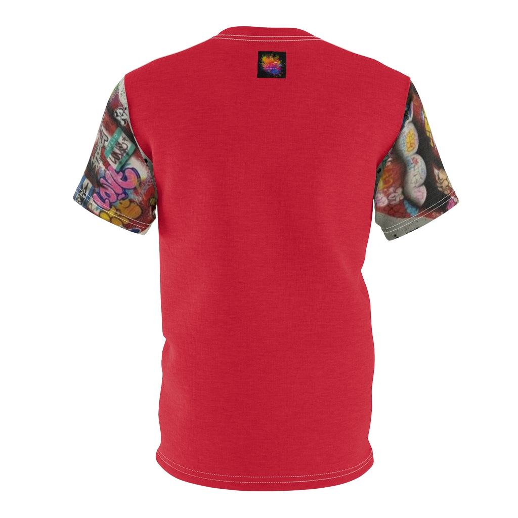 TONGUE COUTURE  ( Red ) ..  All Over Tee