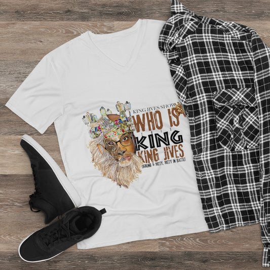 Who Is This King? King Jives V-Neck Tee