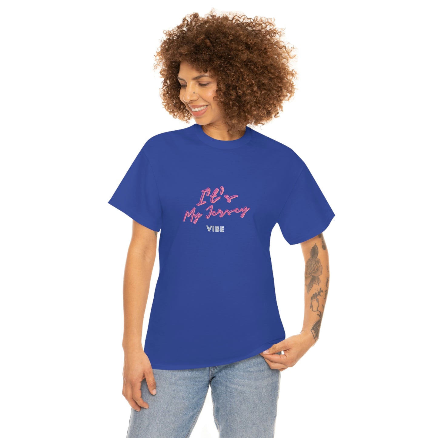 ITS MY JERSEY VIBE Unisex Heavy Cotton Tee