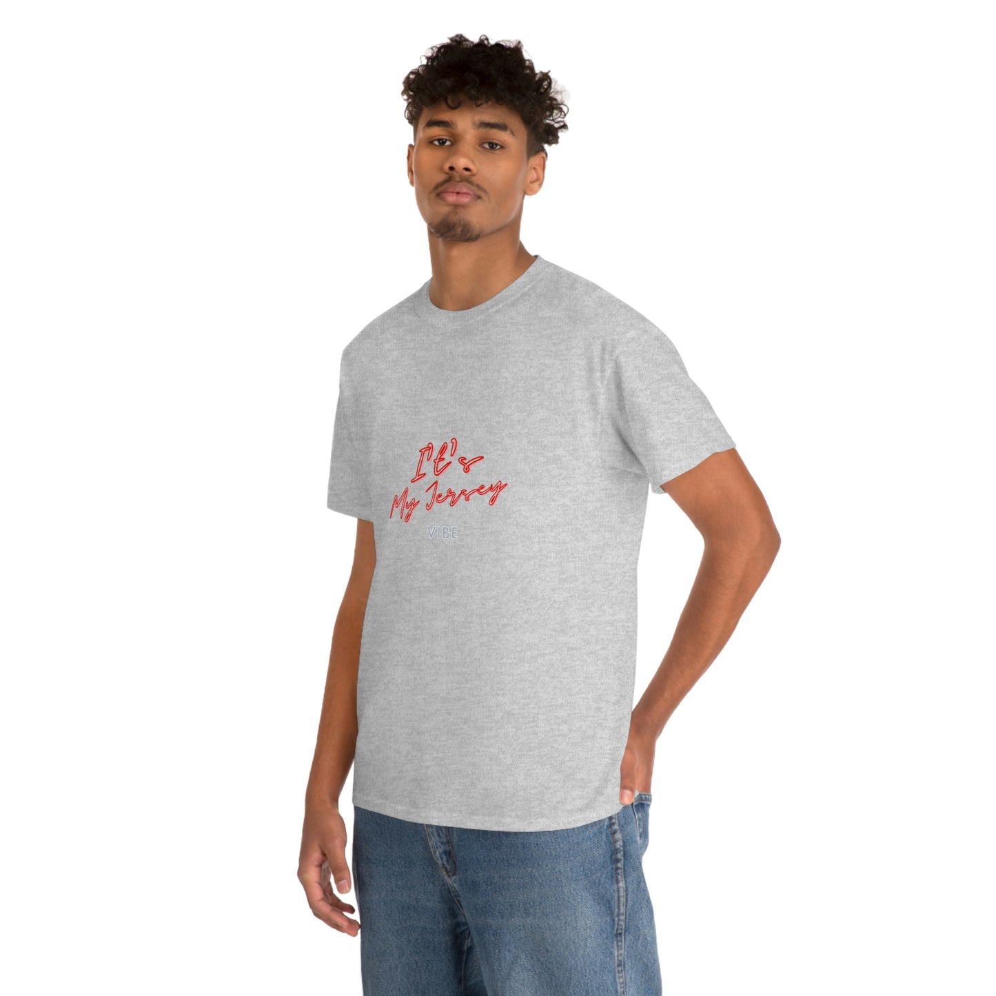 ITS MY JERSEY VIBE Unisex Heavy Cotton Tee