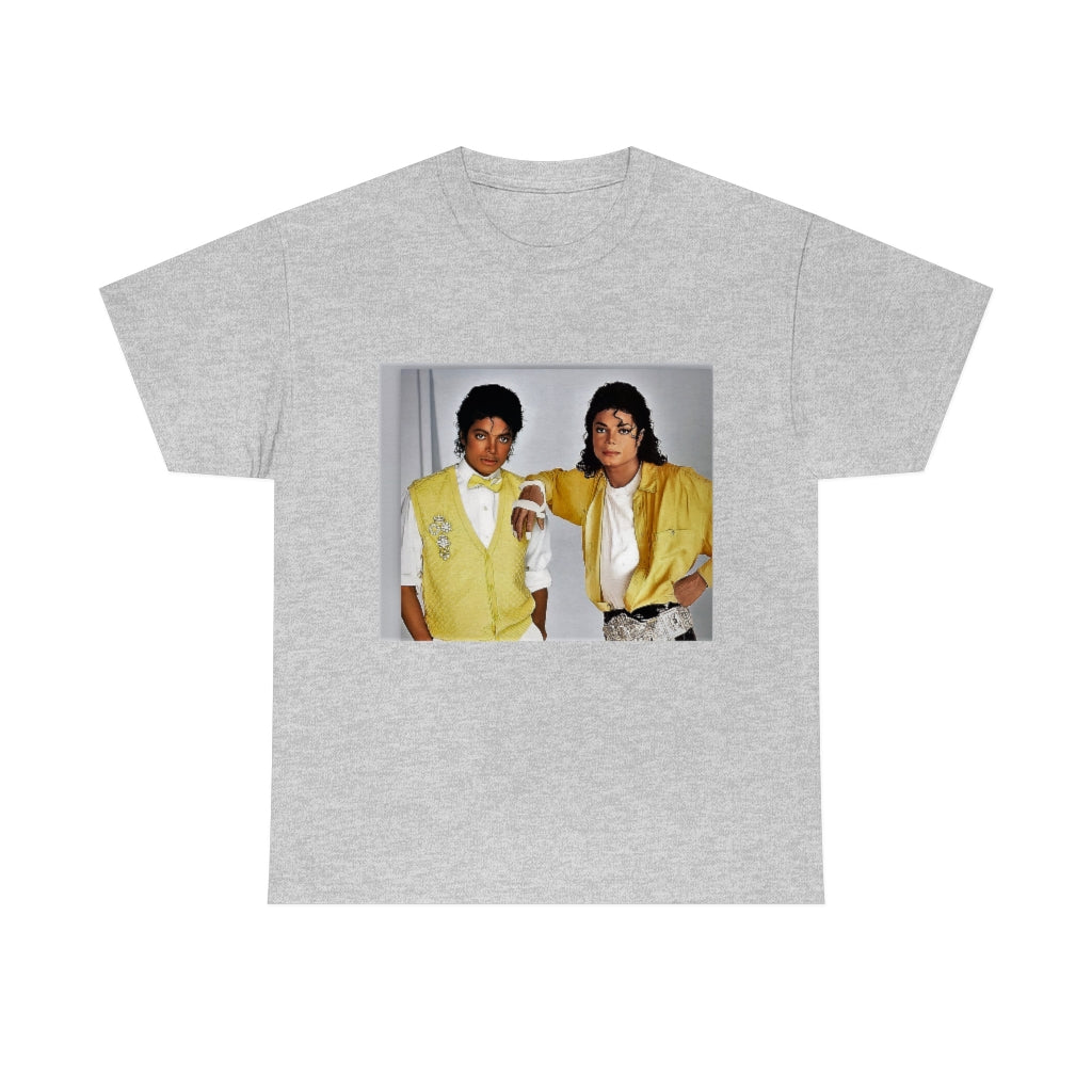 Michael meets MJ Unisex Heavy Cotton Tee