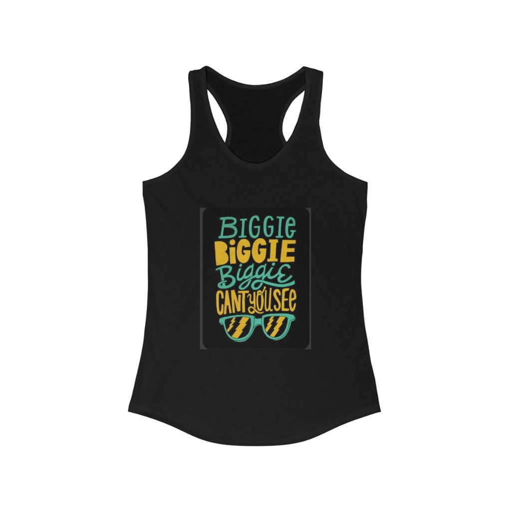 Can't U See Big? Women's Ideal Racerback Assorted Tanks