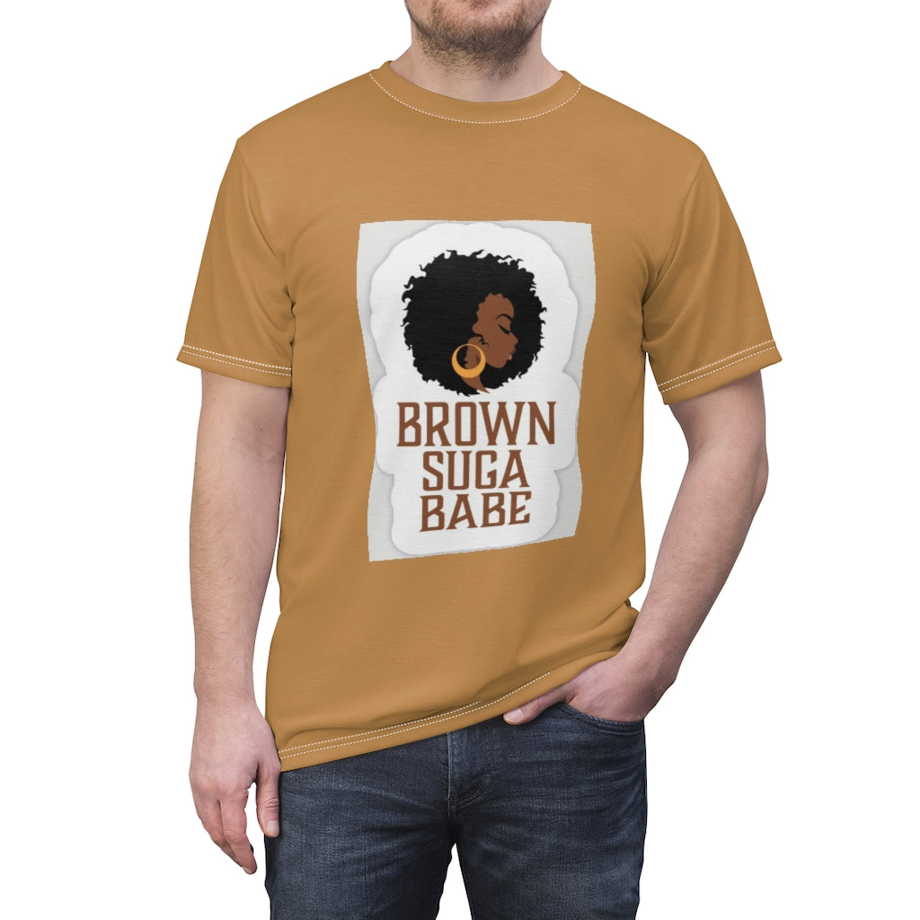 BROWN SUGA BABE All Over Tee