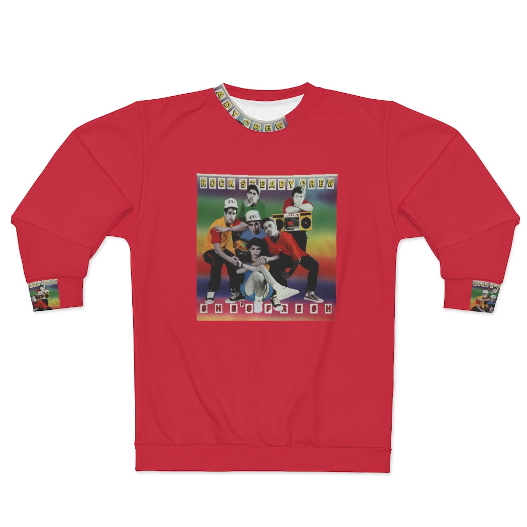 ROCK STEADY RED CLASSIC  ..  AOP Unisex Sweatshirt