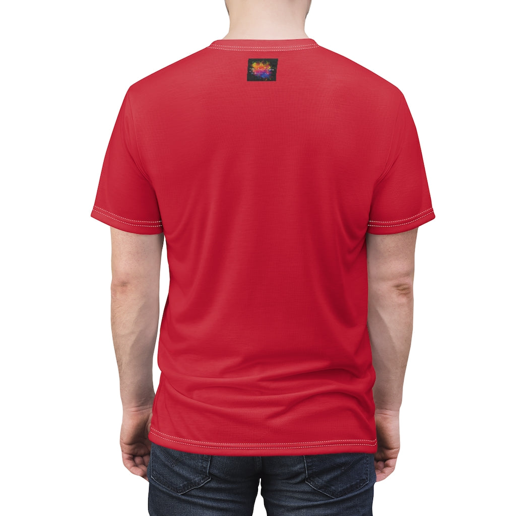 Queen of Free (Red) All Over Tee