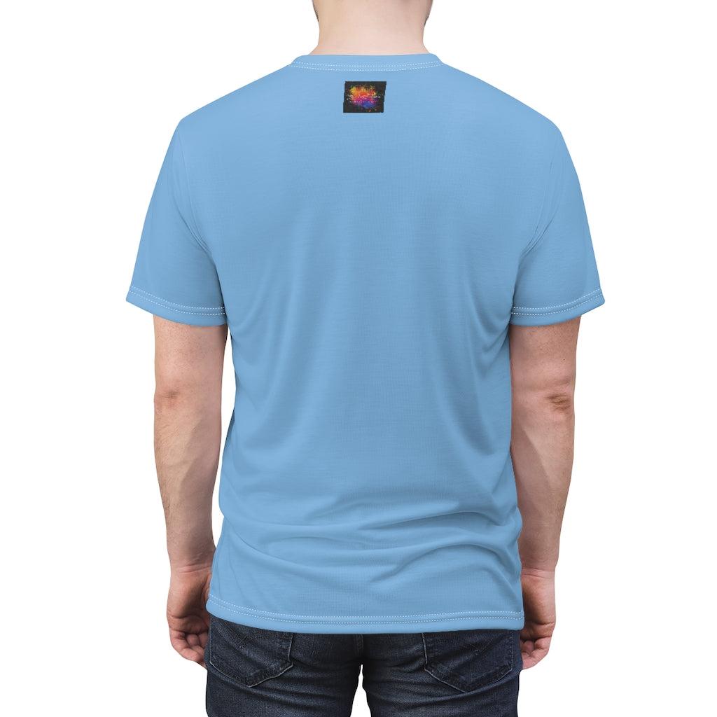 UP IN THE LIMOSINE ( BLUE ) ..  All Over Tee