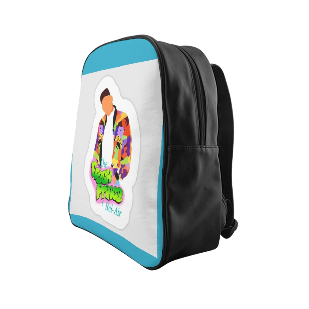 FRESH PRINCE Graphic LEATHER Backpack